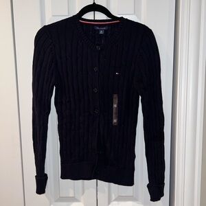 Women’s Navy Blue Tommy Hilfiger Cardigan